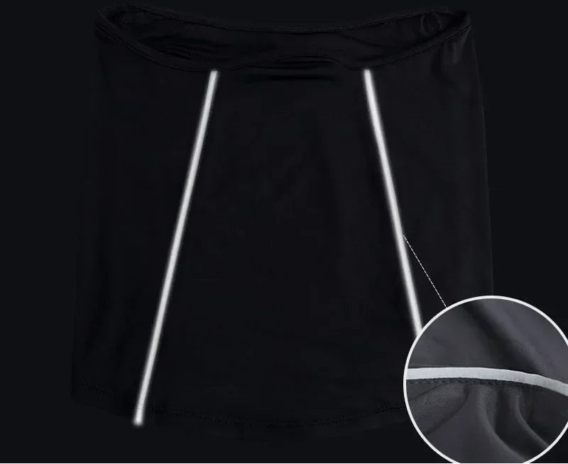 Cache cou avec bande réfléchissante