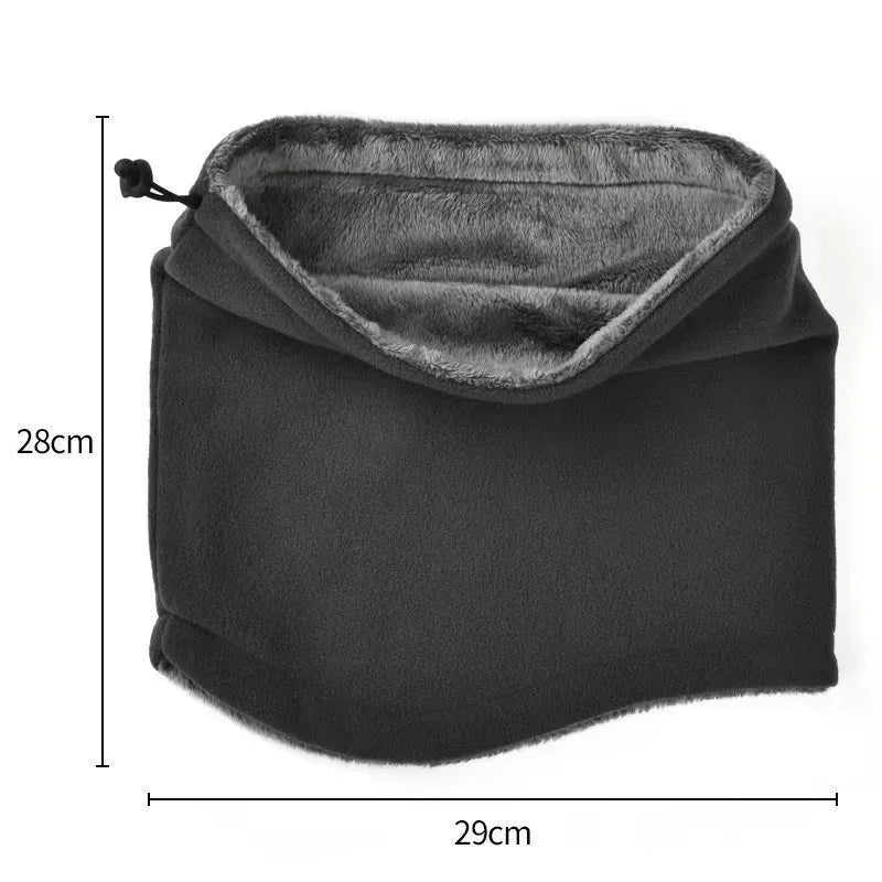 Cache cou et bonnet 2 en 1