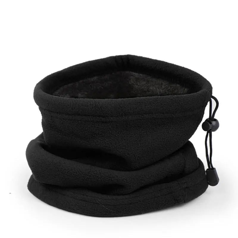 Cache cou polaire Noir 31 x 25 cm