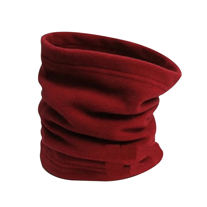 Cache cou pour cycliste Rouge Bordeaux 52 x 19 cm