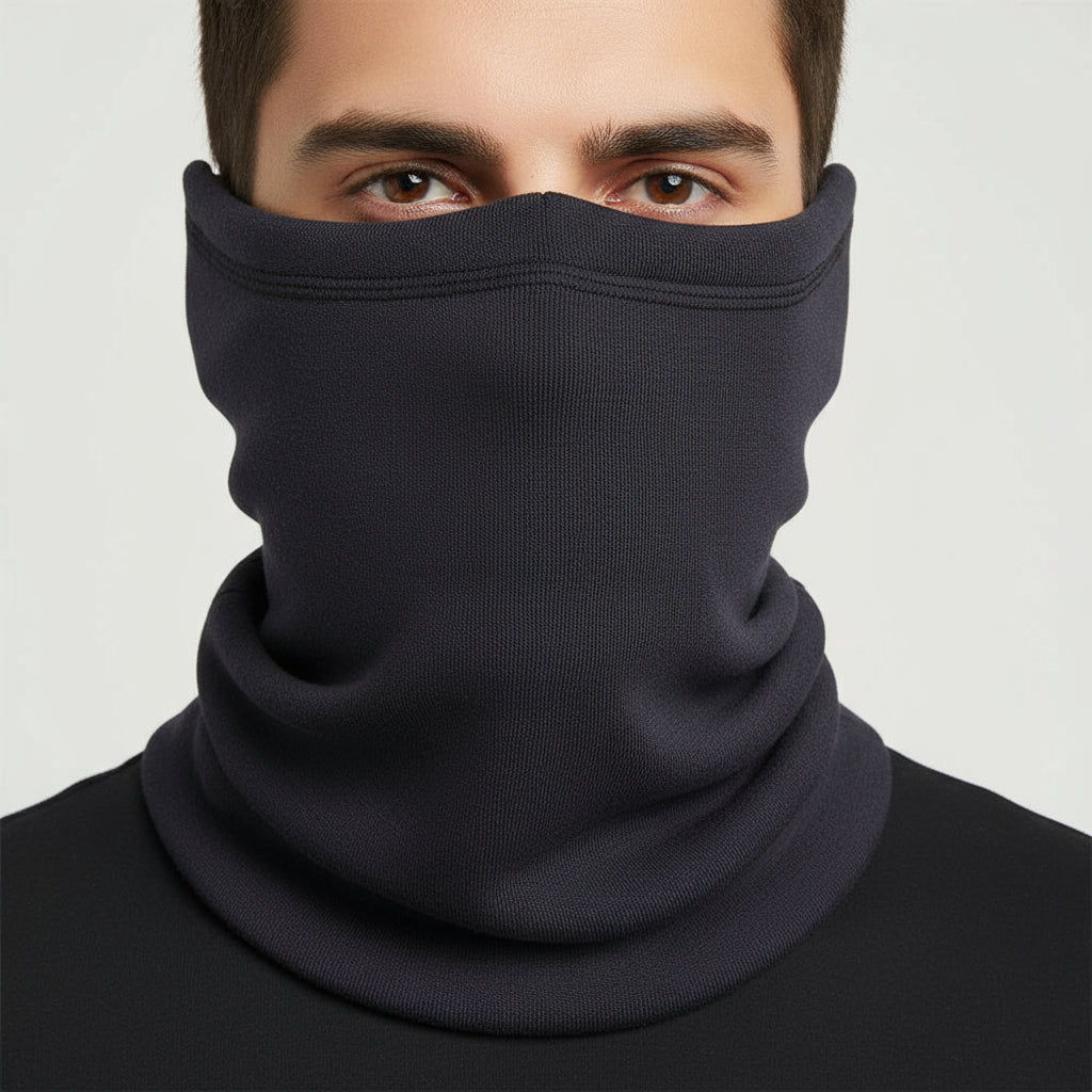 Cache cou ski homme