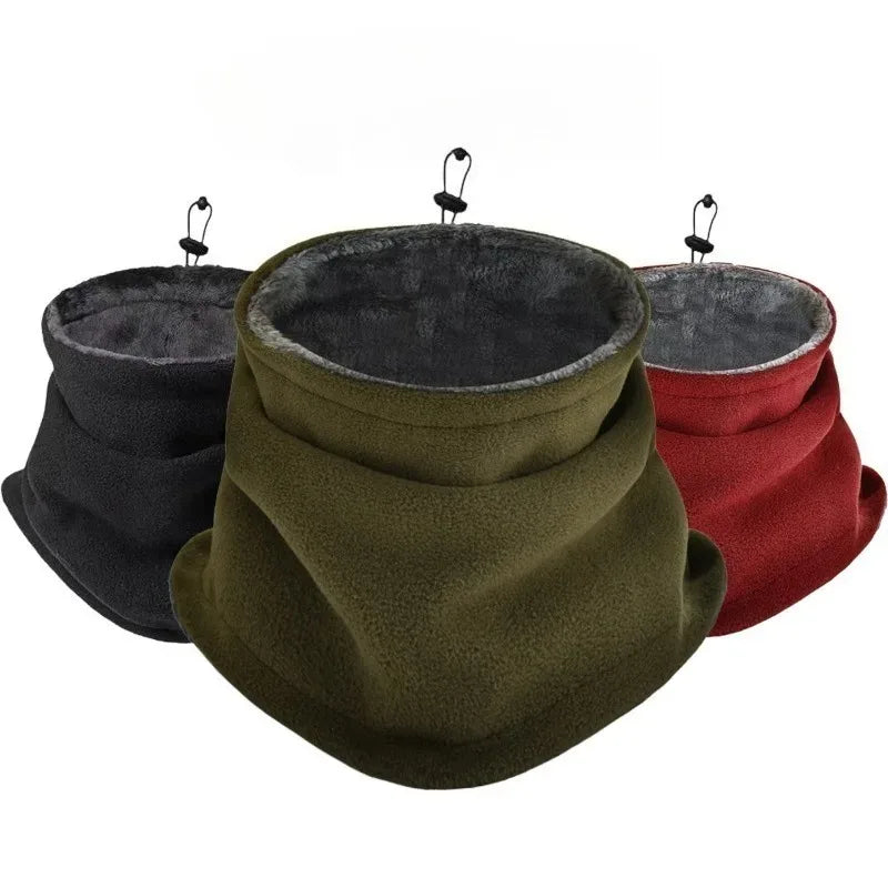 Cache cou et bonnet 2 en 1