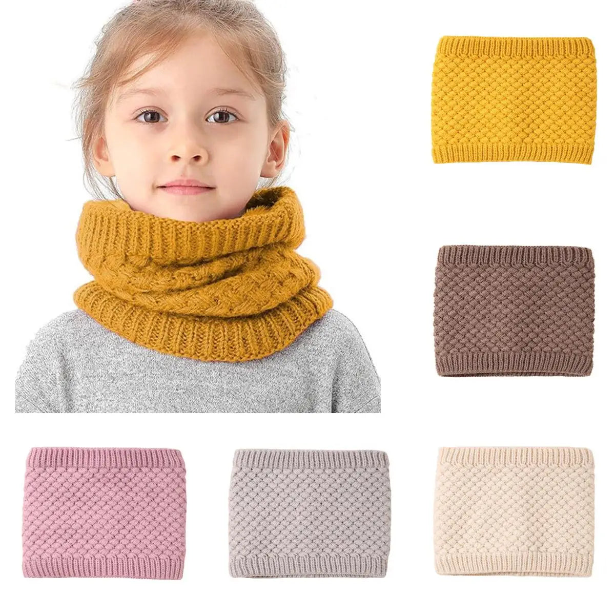 Cache cou enfant