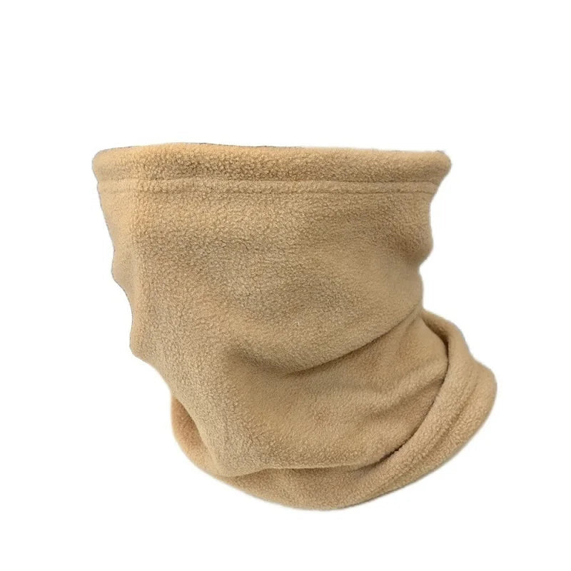 Cache cou polaire beige