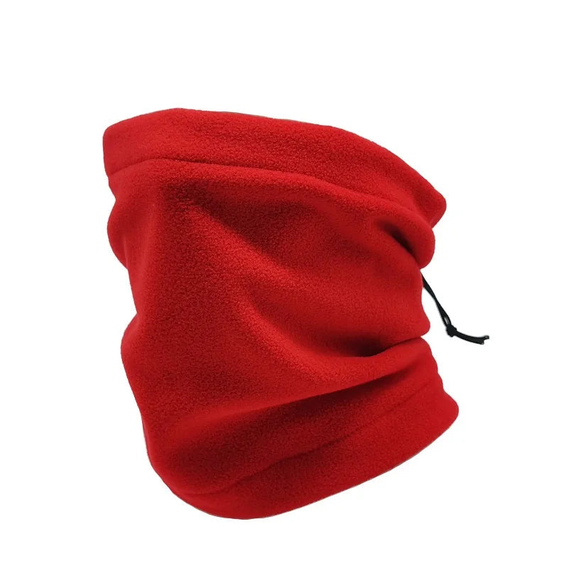 Cache cou froid rouge