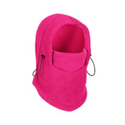 Tour de cou capuche Rose foncé Unique