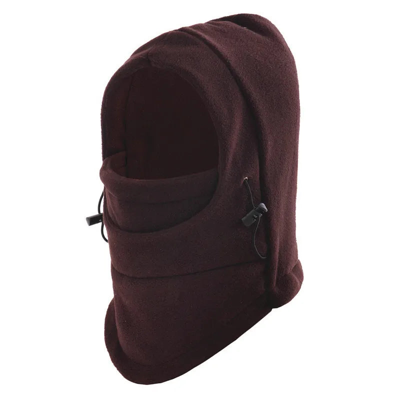 Tour de cou capuche Marron Unique