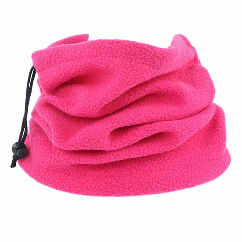 Tour de cou épais Rose foncé 27 x 22 cm