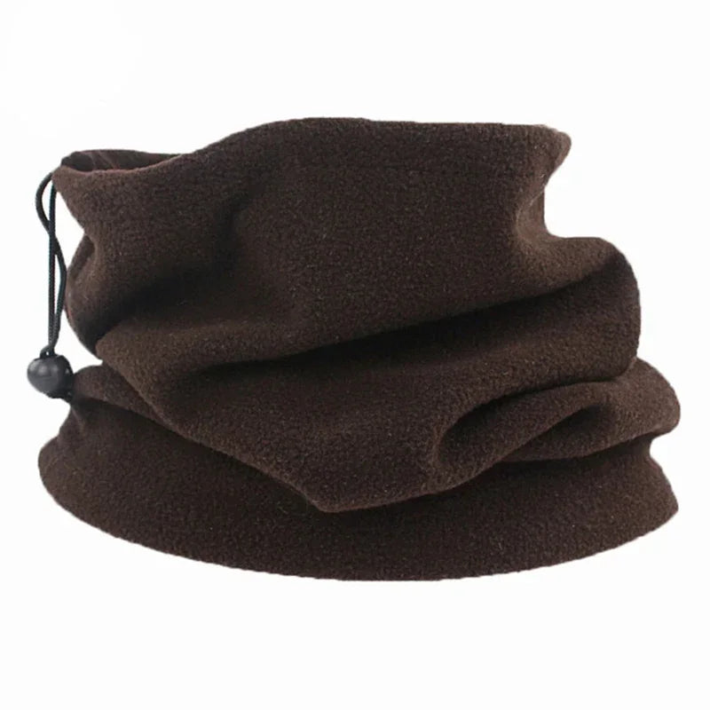 Tour de cou épais Marron 27 x 22 cm