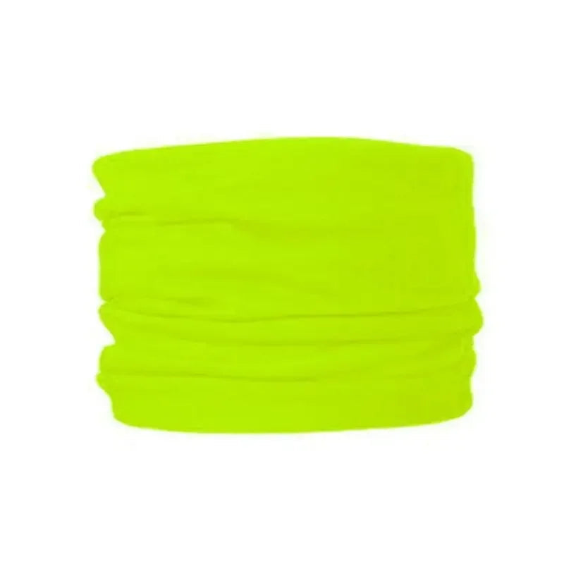 Tour de cou polaire vert fluo Vert fluo 22 x 39 cm
